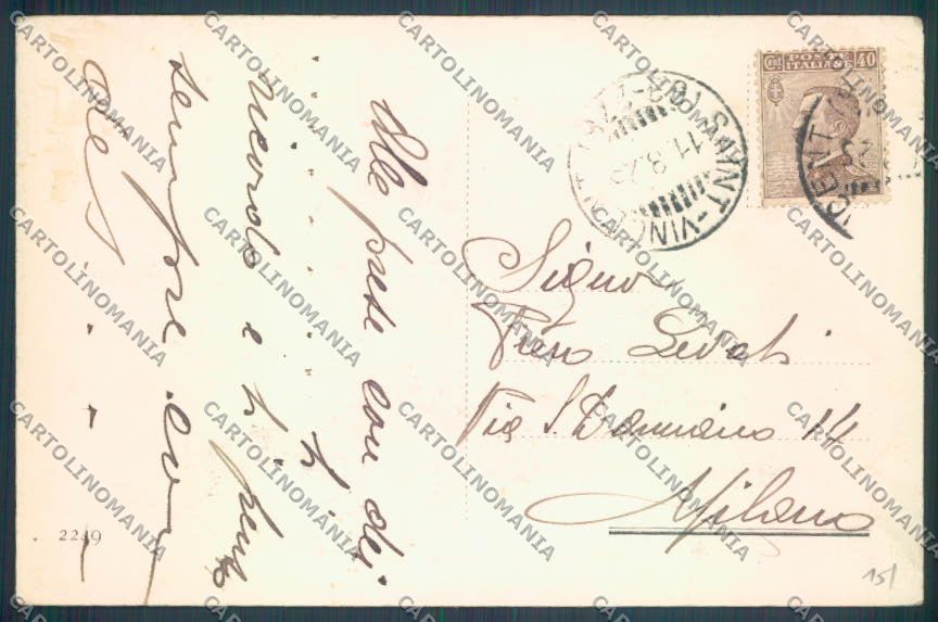 Aosta Saint Vincent cartolina ZQ4761 – retro