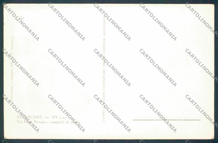 Aosta Saint Vincent cartolina ZQ4780 – retro