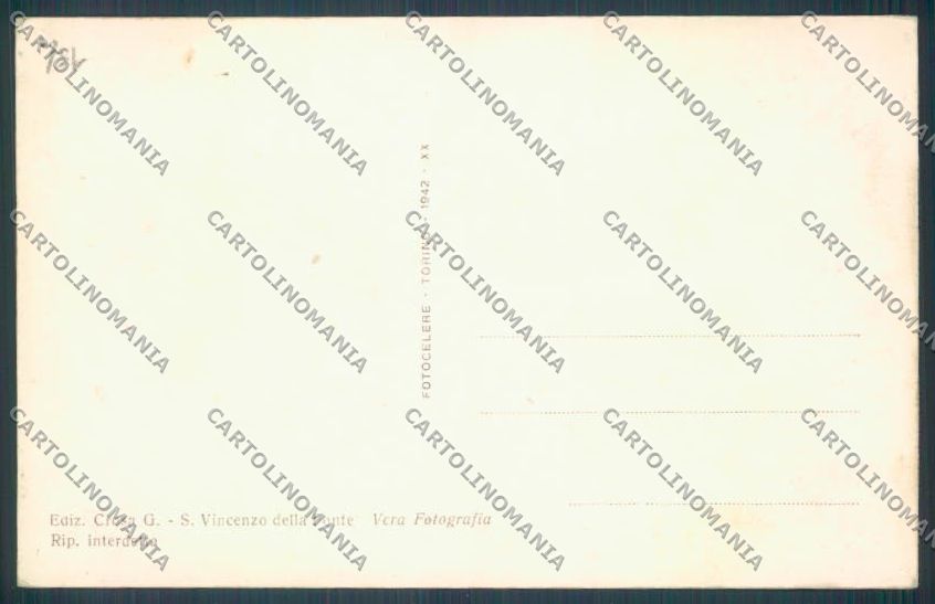 Aosta Saint Vincent San Vincenzo della Fonte Foto cartolina ZQ4790 – retro