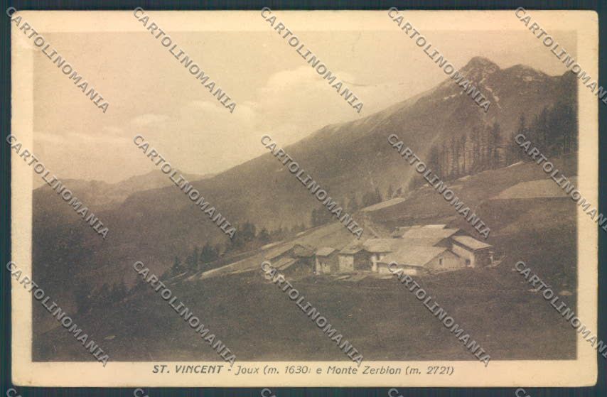 Aosta Saint Vincent cartolina ZQ4791 – fronte