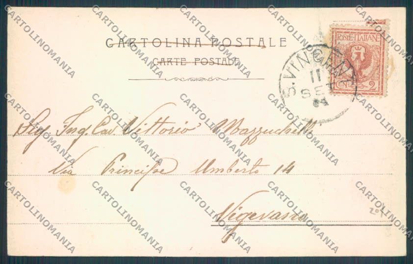 Aosta Saint Vincent cartolina ZQ4794 – retro
