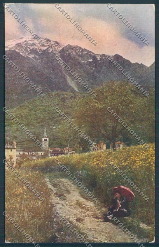 Aosta Saint Vincent cartolina ZQ4801 – fronte