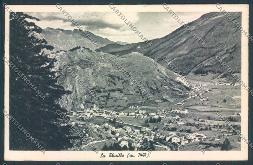 Aosta La Thuile cartolina ZQ4804 – fronte