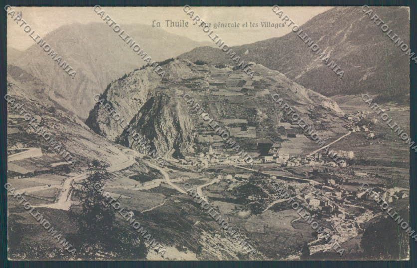 Aosta La Thuile cartolina ZQ4816 – fronte