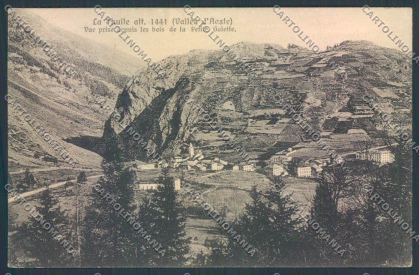 Aosta La Thuile cartolina ZQ4822 – fronte
