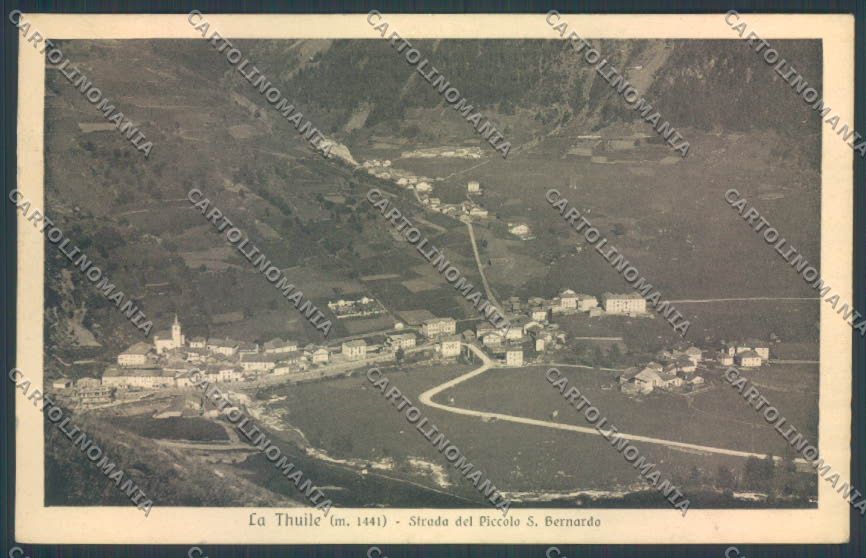 Aosta La Thuile cartolina ZQ4834 – fronte