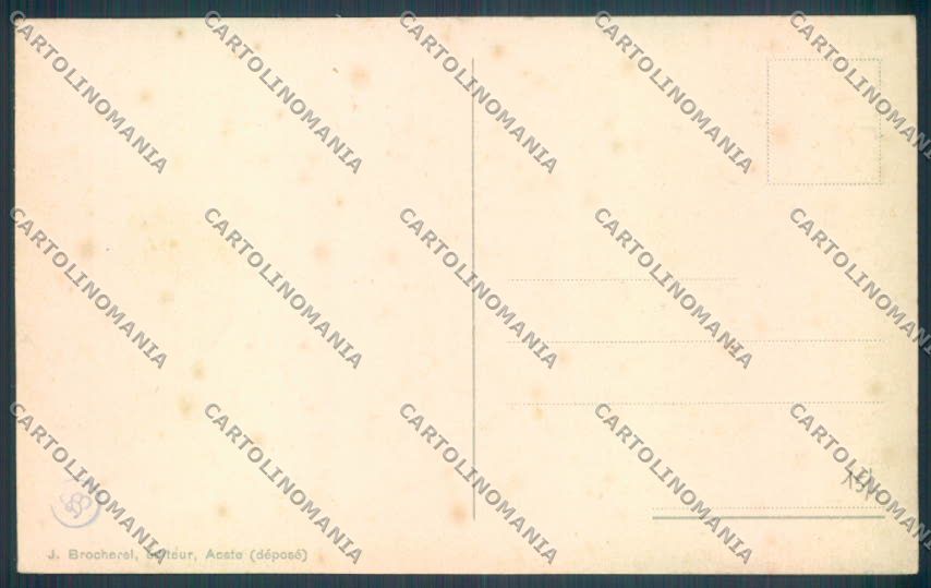 Aosta La Thuile cartolina ZQ4835 – retro