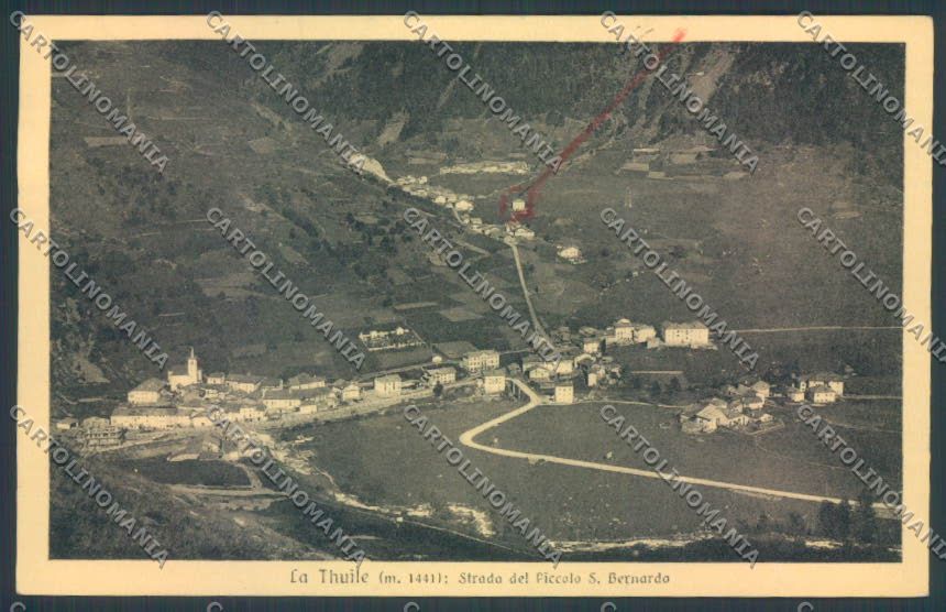 Aosta La Thuile cartolina ZQ4836 – fronte