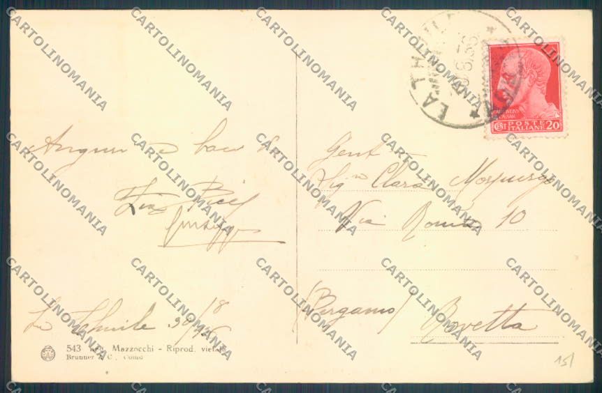 Aosta La Thuile cartolina ZQ4836 – retro
