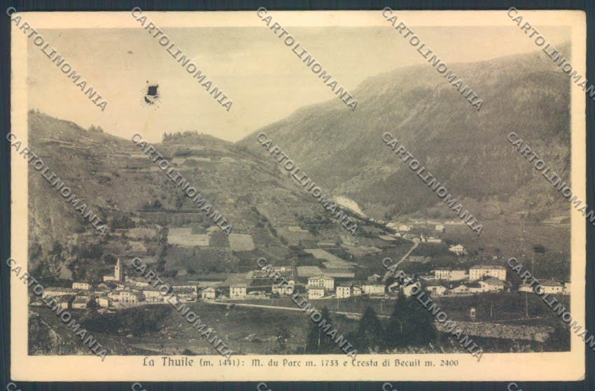 Aosta La Thuile cartolina ZQ4840 – fronte