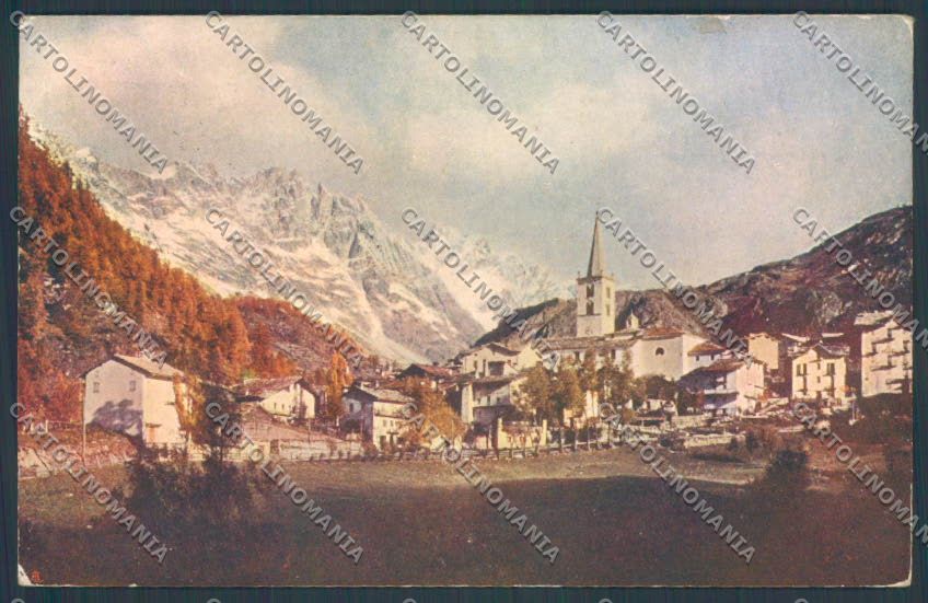 Aosta Valtournenche cartolina ZQ4866 – fronte