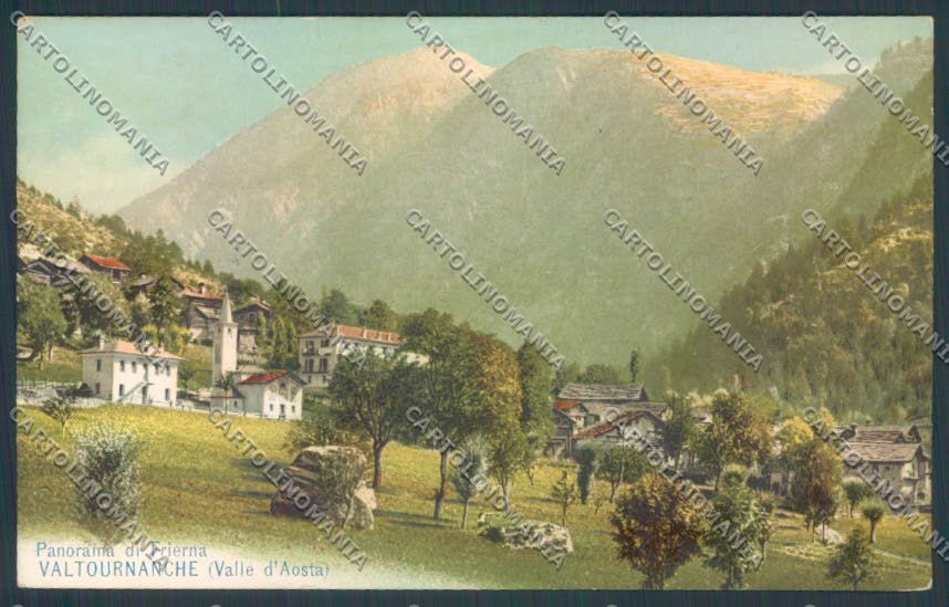 Aosta Valtournenche Frierna cartolina ZQ4881 – fronte