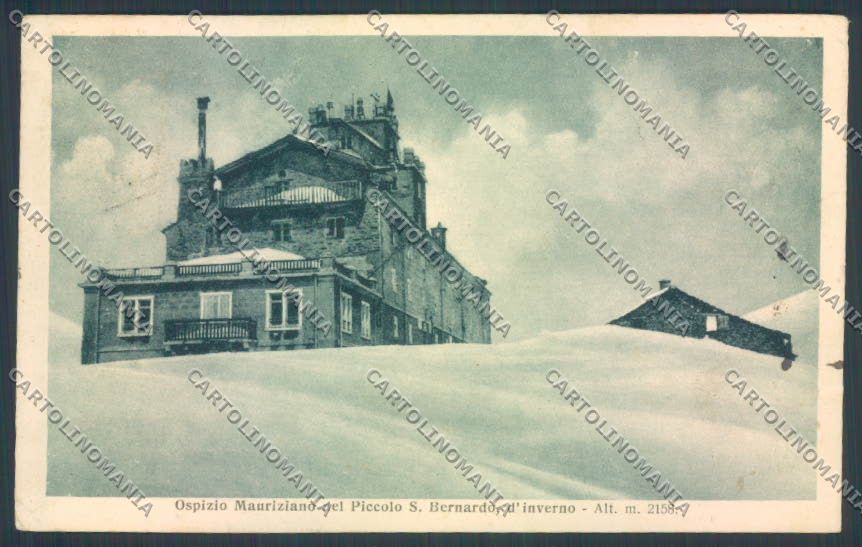 Aosta La Thuile Piccolo San Bernardo cartolina ZQ4882 – fronte