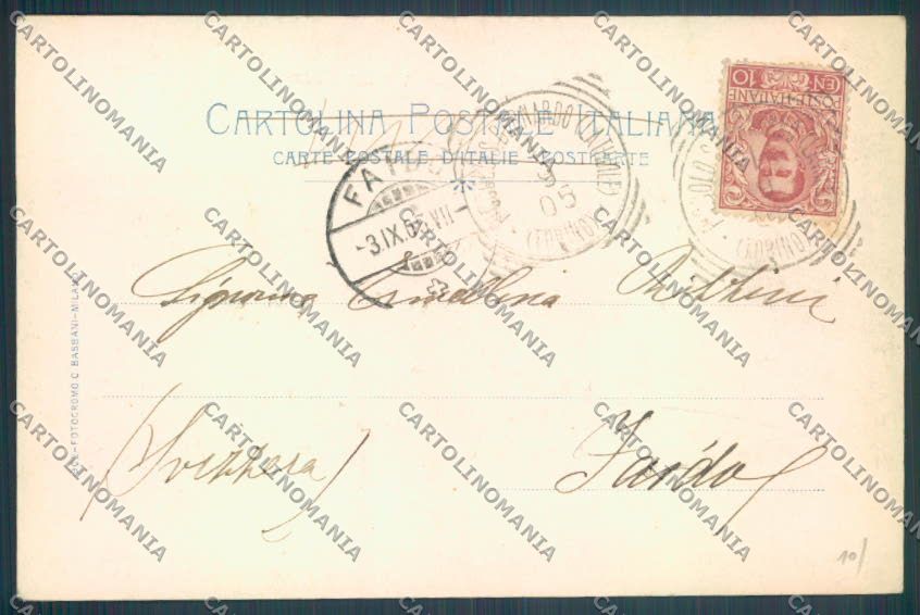 Aosta La Thuile Piccolo San Bernardo cartolina ZQ4887 – retro