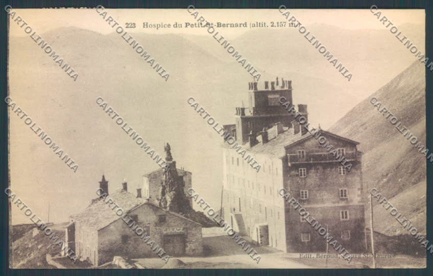 Aosta La Thuile Piccolo San Bernardo cartolina ZQ4895 – fronte
