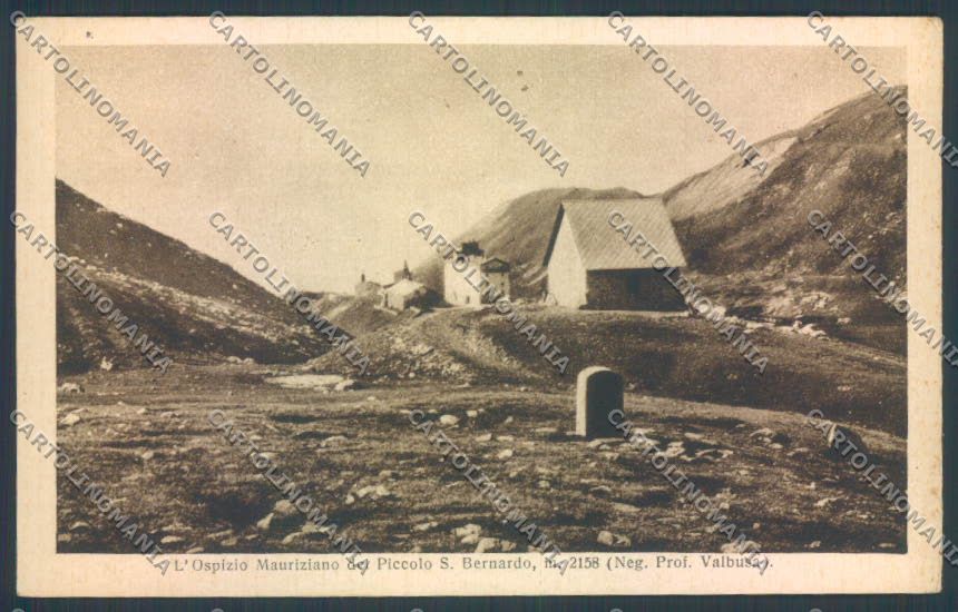Aosta La Thuile Piccolo San Bernardo cartolina ZQ4904 – fronte
