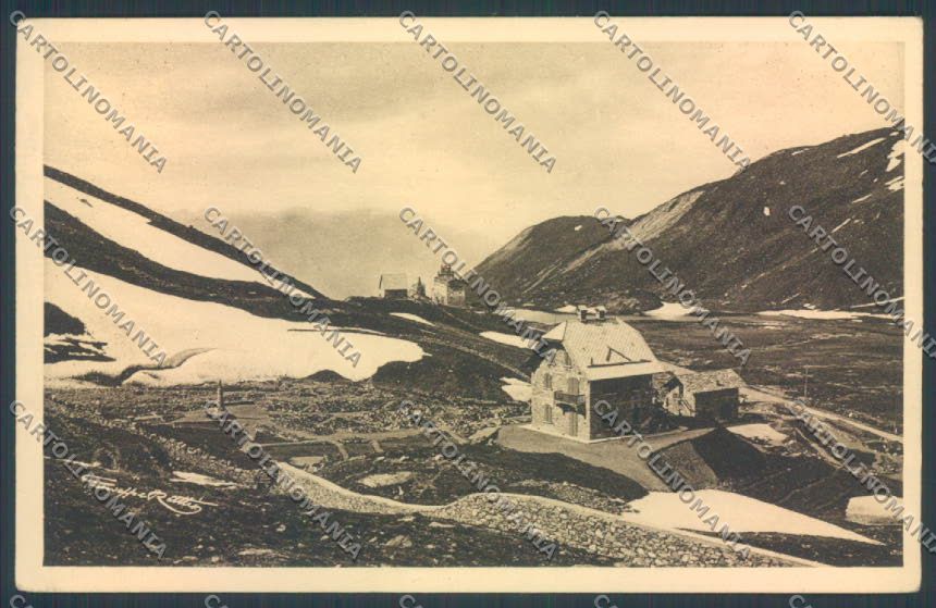 Aosta La Thuile Piccolo San Bernardo cartolina ZQ4905 – fronte