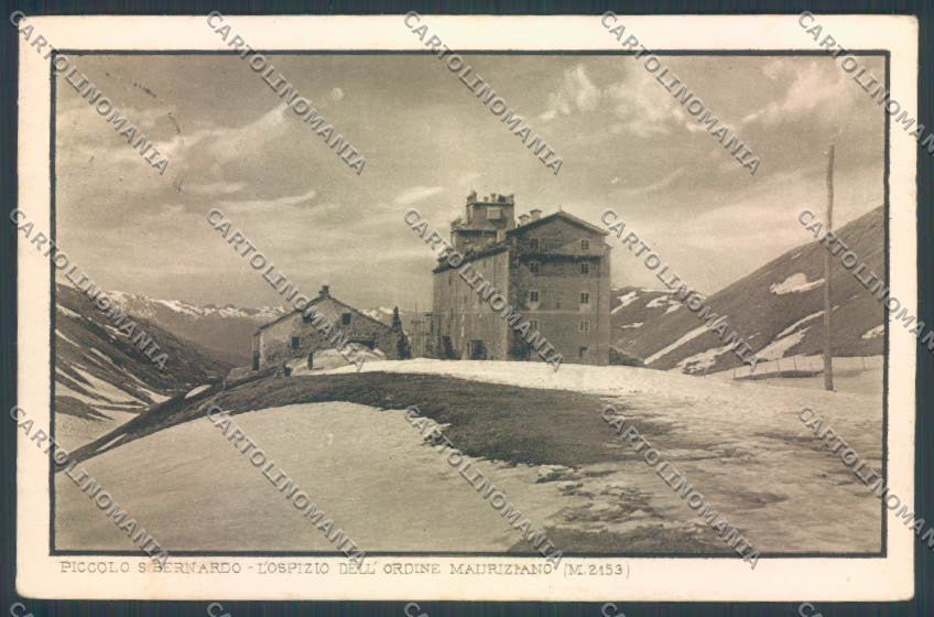 Aosta La Thuile Piccolo San Bernardo cartolina ZQ4907 – fronte