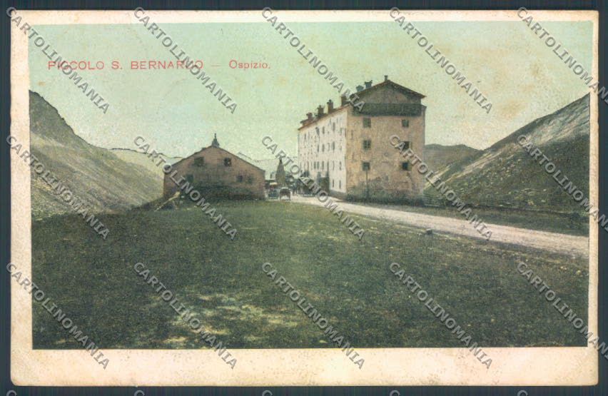 Aosta La Thuile Piccolo San Bernardo cartolina ZQ4910 – fronte