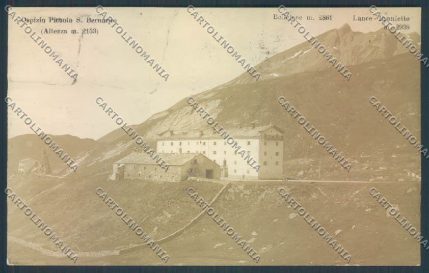 Aosta La Thuile Piccolo San Bernardo Foto cartolina ZQ4920 – fronte