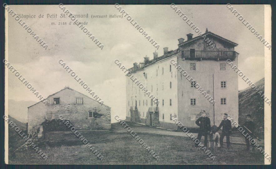 Aosta La Thuile Piccolo San Bernardo cartolina ZQ4940 – fronte