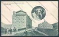 Aosta La Thuile Piccolo San Bernardo Genta Cane Dog cartolina ZQ4942 – fronte