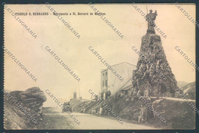 Aosta La Thuile Piccolo San Bernardo STRAPPINO cartolina ZQ4944 – fronte