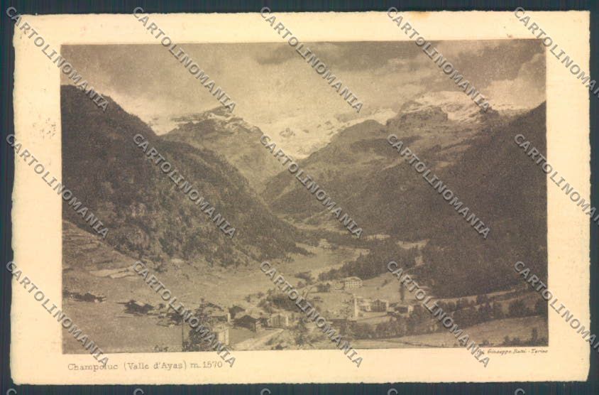 Aosta Ayas Champoluc cartolina ZQ4945 – fronte