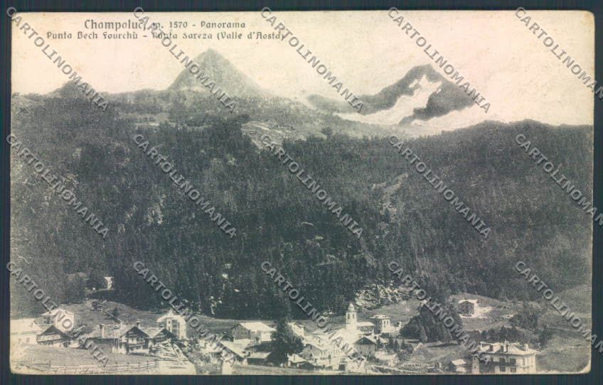 Aosta Ayas Champoluc cartolina ZQ4946 – fronte