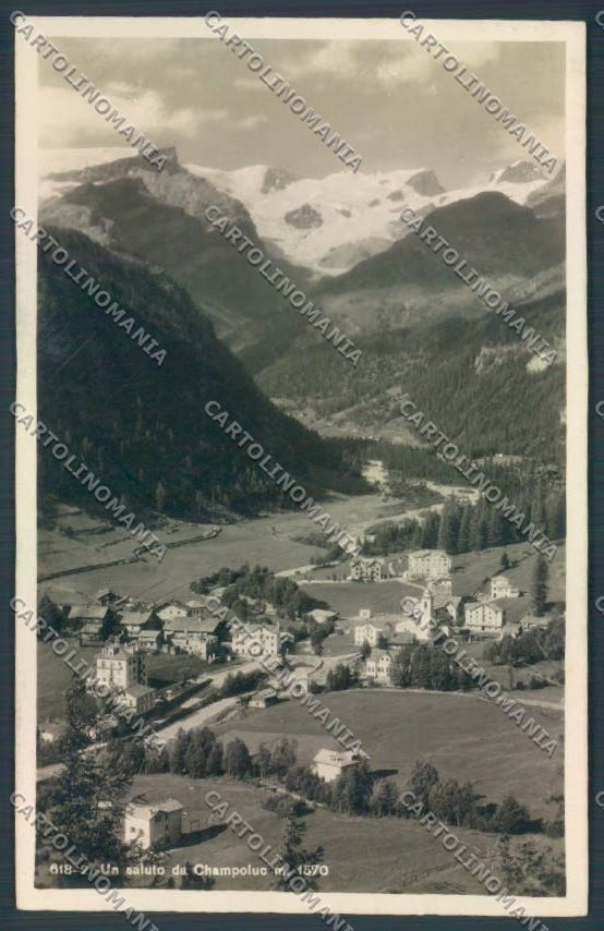 Aosta Ayas Champoluc Monte Rosa Foto cartolina ZQ4954 – fronte