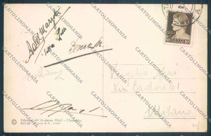 Aosta Ayas Champoluc cartolina ZQ4956 – retro