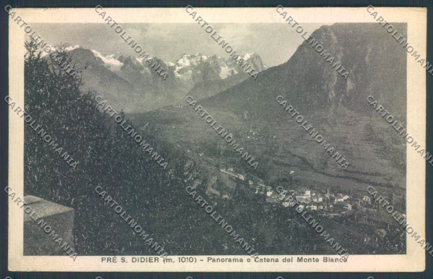 Aosta Prè Saint Didier cartolina ZQ4959 – fronte