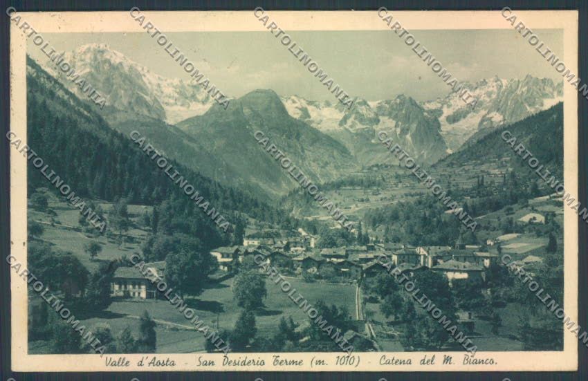 Aosta Prè Saint Didier cartolina ZQ4960 – fronte