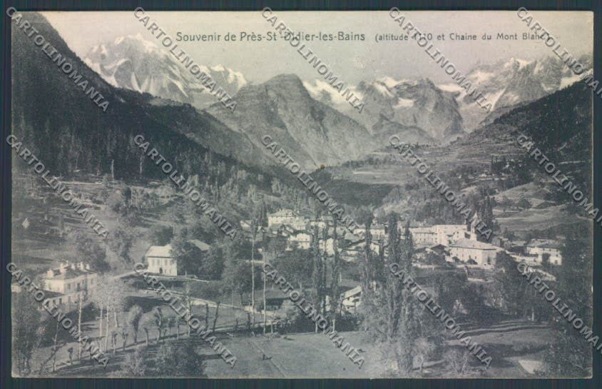Aosta Prè Saint Didier Genta cartolina ZQ4967 – fronte