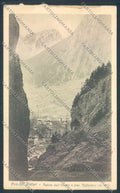 Aosta Prè Saint Didier ABRASA cartolina ZQ4968 – fronte