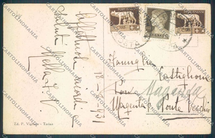 Aosta Brusson cartolina ZQ4971 – retro