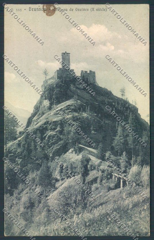 Aosta Brusson cartolina ZQ4972 – fronte