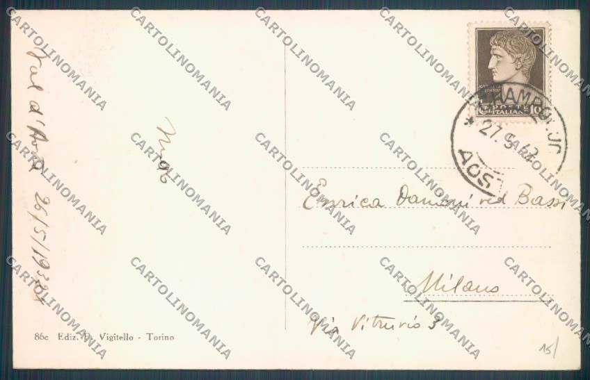 Aosta Brusson cartolina ZQ4973 – retro