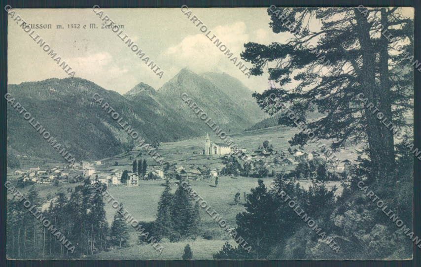 Aosta Brusson cartolina ZQ4975 – fronte