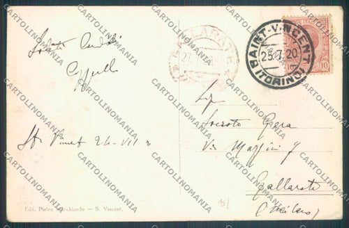 Aosta Chatillon cartolina ZQ4989 – retro