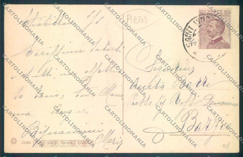 Aosta Chatillon PIEGA cartolina ZQ4991 – retro