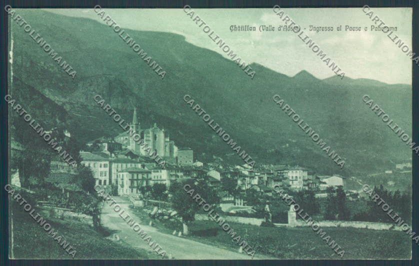 Aosta Chatillon cartolina ZQ4995 – fronte