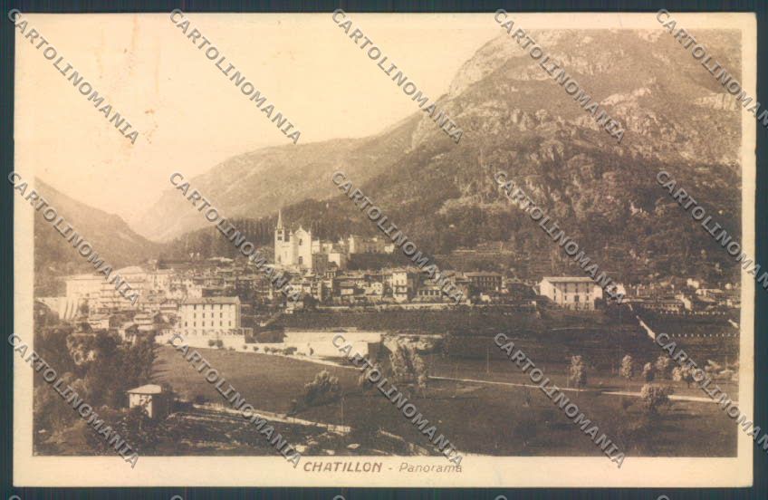 Aosta Chatillon cartolina ZQ5005 – fronte