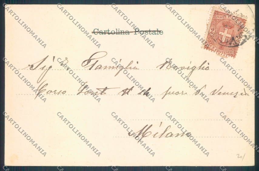 Aosta Chatillon cartolina ZQ5007 – retro