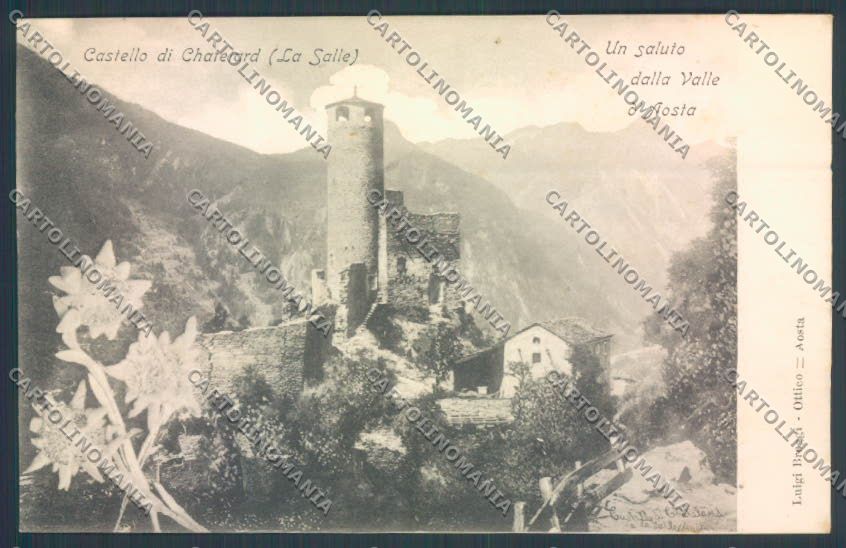 Aosta La Salle cartolina ZQ5037 – fronte