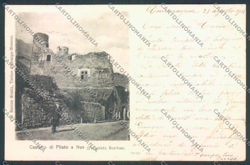 Aosta Nus cartolina ZQ5038 – fronte
