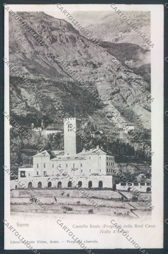 Aosta Sarre cartolina ZQ5046 – fronte
