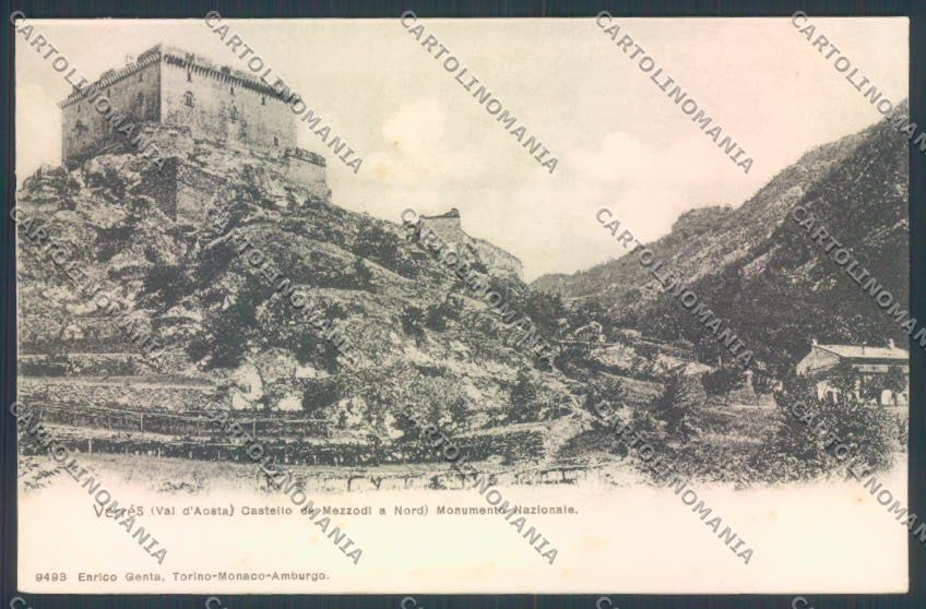 Aosta Verrés cartolina ZQ5049 – fronte