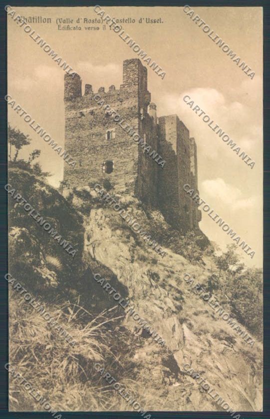 Aosta Chatillon cartolina ZQ5056 – fronte