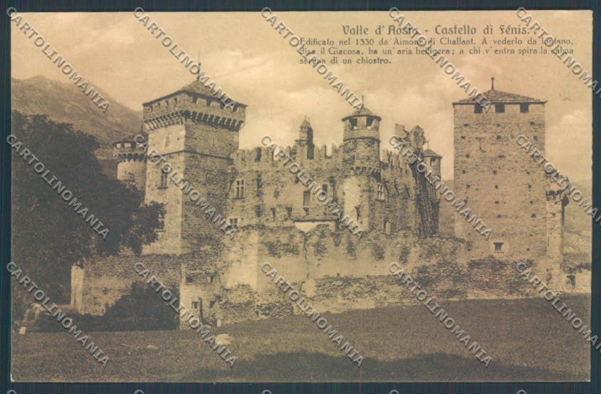 Aosta Fénis cartolina ZQ5057 – fronte